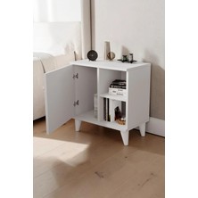 Msy Home Vento Minimal 3 Bölmeli Kapaklı Komodin