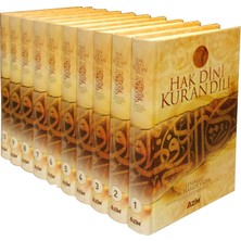 Azim Yayıncılık Hak Dini Kur'an Dili 10 Cilt Kitap Elmalılı Muhammed Hamdi Yazır Türkçe Basım