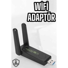 İlkyaz Fashion Dual Band Wifi Alıcı Adaptör USB 3.0 Destekli