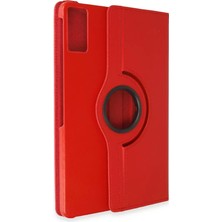 Verto Newface Xiaomi Pad 6 Kılıf 360 Tablet Deri Kılıf - Kırmızı
