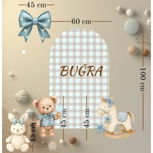 Nice Events Ayıcıklı Mavi Kahverengi Doğum Günü Seti