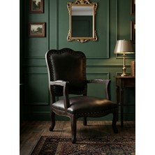 Kleinhaus Furniture Ravello Klaisk Berjer, Masif Ahşap Iskelet