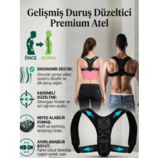 Ankaflex Highconcept Desenli Omuz Bel Sırt Düzleştirme Korsesi