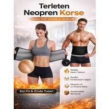 Ankaflex Termal Korse Göbek Bel Sauna Etkili Fitness Korsesi