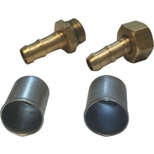 Esnek Basınçlı Hortum Ucu Nipel Takımı 8.5mm, Dayanıklı ve Kullanışlı