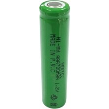 SiHako - 1.2V 700 Mah - Aaa - Ni-Mh Şarjlı Pil - (Başsız / Flat Head)