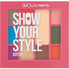Pastel Show Your Style Artsy Göz Farı Paleti 10 Renk ile İpeksi Doku ve Enerjik Seçenekler