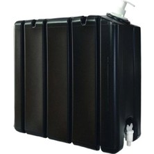 45 Litre Plastik Su Deposu ve Sabunluk Bahçe Römorku Için Uyumlu