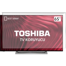 Toshiba 65U6763DAT Tv Ekran Koruyucu - Toshiba 65" Inç 165 Ekran Kırılmaz Koruyucu