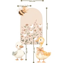 Nice Events Kaz ve Ördekli Doğum Günü Seti 4'lü