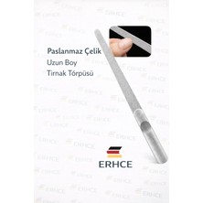 ERHCE Tırnak Törpüsü Paslanmaz Çelik Uzun Çift Taraflı