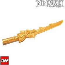 LEGO Minifigür Silahları: Ninjago Sword Of Fire, Dragon Ejderha Başlı Katana Kılıç, Katana Sword