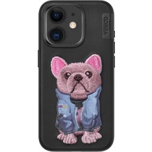 SiHako Venco Iphone 11 Cute Desenli Kapak - Siyah