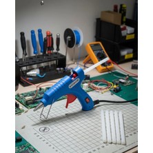 İlkyaz Fashion Hobi ve Tamirat Için 20W Silikon Tabancası 7.5 mm Uyumlu 5 Adet Hediye Silikon