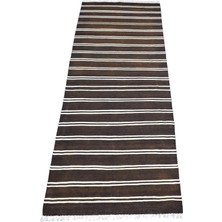 Zehra Abla Halı Vintage El Dokuma Seçkin Otantik Şarköy Yolluk Yün Kilim 7255