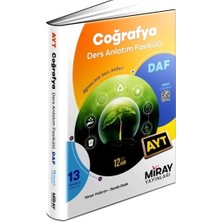 Miray Yayınları Ayt Coğrafya Daf Ders Anlatım Fasikülleri 2026 Maarif