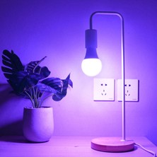 Akıllı Durak Ad 9W Uzaktan Kumandalı 15 Farklı Renk Seçenekli LED Ampul