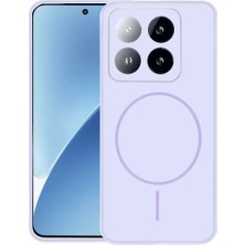 SiHako 14T Kılıf Jully Magsafe Kapak - Lila