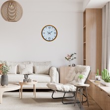 Akıllı Durak Energy Turuncu 36 cm Duvar Saati