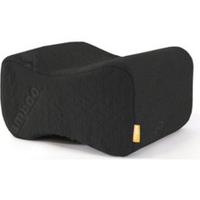 Siyah Bambu Serisi Ortopedik Diz Yastığı, Rahat ve Destekleyici Tasarım