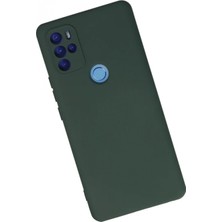 Pileli Store Newface General Mobile Gm 21 Pro Kılıf Nano Içi Kadife Silikon - Koyu Yeşil