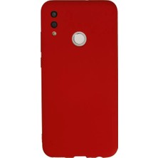 SiHako P 2019 Kılıf Nano Içi Kadife Silikon - Kırmızı