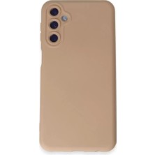 SiHako Galaxy M34 5g Kılıf Nano Içi Kadife Silikon - Pudra