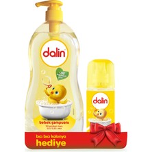 Dalin 700 ml Bebek Şampuanı + 100 ml Bıcı Bıcı Kolonya Hassas Ciltler İçin Ferahlatıcı Bakım