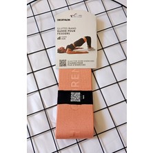 PremiumPort Turuncu Kumaş Direnç Bandı, Güçlü ve Esnek Fitness Aleti