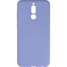 SiHako Mate 10 Lite Kılıf Nano Içi Kadife Silikon - Lila