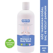 Babyton Doğal Göz Yakmayan Saç ve Vücut Şampuanı 400 ml