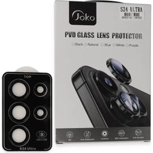 Verto Joko Samsung Galaxy S24 Ultra Pvd Metal Kamera Lens - Siyah
