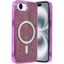 SiHako Iphone 16E Helen Magsafe Kapak - Derin Mor