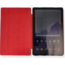 Pileli Store Newface Samsung Galaxy X200 Tab A8 10.5 Kılıf Tablet Smart Kılıf - Kırmızı
