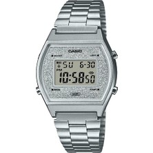 Casio B640Wdg-7Df Erkek Kol Saati Gri Metal Kordon Suya Dayanıklı Dijital Fonksiyonlarla