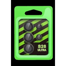 Marsilyan Samsung Galaxy S26 Ultra Raze Metal Kamera Lens - Siyah