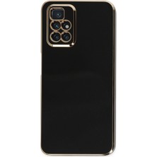 SiHako Redmi 10 2022 Kılıf Volet Silikon - Siyah