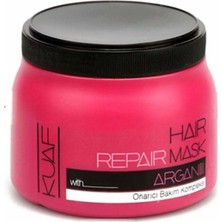 Kuaf Onarıcı Argan Saç Bakım Maskesi 500 ml Kuru ve Yıpranmış Saçlar İçin Etkili Bakım