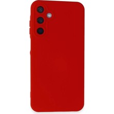 Verto Newface Samsung Galaxy A35 5g Kılıf Nano Içi Kadife Silikon - Kırmızı