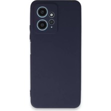 SiHako Redmi Note 12 4g Kılıf First Silikon - Lacivert