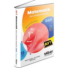 Miray Yayınları Ayt Matematik Daf Ders Anlatım Fasikülleri 2026 Maarif