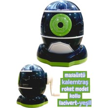 Masaüstü Kollu Kalemtraş Roket Model