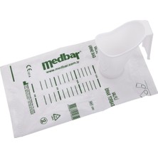 Medbar Valfli Idrar Torbası 1500 ml x 10 Adet Özel Ördek Yapısı ile Kullanım Kolaylığı