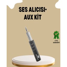 İlkyaz Fashion Mini Bluetooth Ses Adaptörü – Hoparlör, Araç Radyosu ve Kulaklık Için