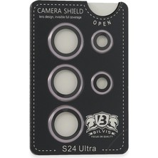 Hayat Store Samsung Galaxy S24 Ultra Bilvis Titan Kamera Lens - Derin Mor