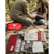 Verto Kompakt Ilk Yardım Çantası Temel Medikal Malzemelerle Donatılmış