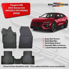 BOSSE Peugeot 408 Paspas Araca Özel 2022 Sonrası 3D Havuzlu Oto Paspas