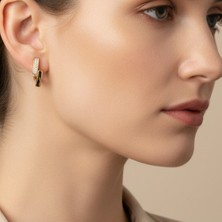 Stil Incisi/xupıng Jewelry Çakra Zirkon Taşlı Küpe