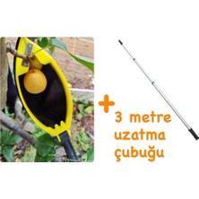Akrobatik Meyve Toplama ve 3 Metre Uzatma Aparatı (Saplı)