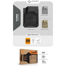 Callysta Paspas Tuna Pvc 3D Üniversal Bej Kutulu